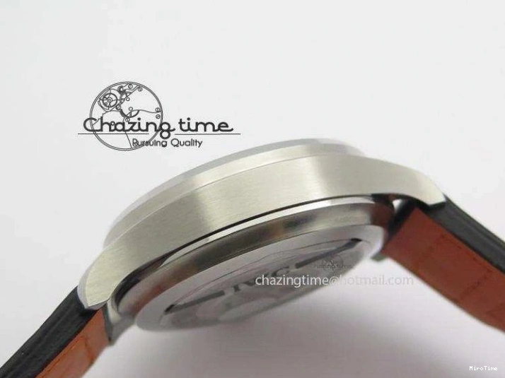 MIROTIME 0218 GoodFit Big Pilot Real PR IW500912 ZF Best Edition Black Dial On Black Leather Strap A 7287